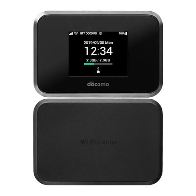 docomo Wi-Fi STATION SH-05L Black|中古モバイルルーター格安販売の