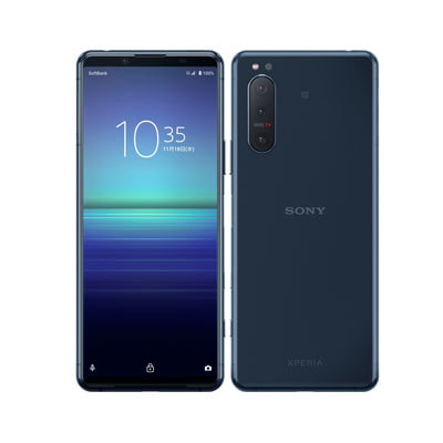 【SIMロック解除済】Softbank Xperia5 II A002SO Blue