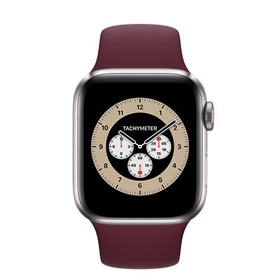 Apple Watch Edition Series6 40mm GPS+Cellularモデル MJ4M3J/A+MYA32FE/A A2375【 チタニウムケース/プラムスポーツバンド】|中古ウェアラブル端末格安販売の【イオシス】