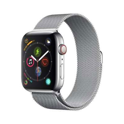 Apple Watch Series4 44mm GPS+Cellularモデル MTX12J/A A2008【ステンレススチール ケース/ミラネーゼループ】|中古ウェアラブル端末格安販売の【イオシス】