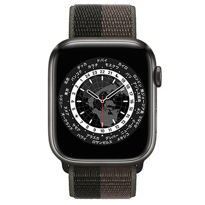 Apple Watch 45mm用トルネード/グレイスポーツループ