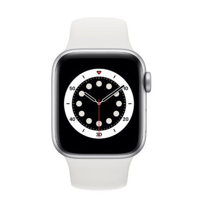 スマートウォッチ　Apple Watch Series 6 GPS+Cellularモデル 40mm (シルバーアルミニウムケース) [M06M3J/A] (状態：本体のみ/本体状態難) Apple Watch Series6 40mm GPS+Cellularモデル M06M3J/A A2375