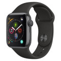 Apple Watch Series4 44mm GPSモデル MU6D2J/A A1978【スペースグレイアルミニウムケース/ブラックスポーツバンド】