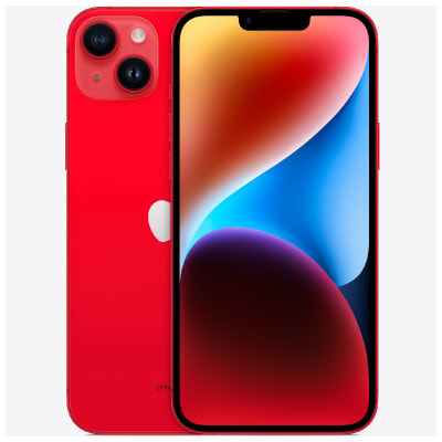 iPhone14 Plus A2885 (MQ4F3J/A) 128GB (PRODUCT)RED【国内版  SIMフリー】|中古スマートフォン格安販売の【イオシス】