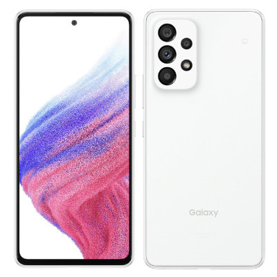イオシス｜Galaxy A53 5G SCG15 オーサムホワイト【au版 SIMフリー】