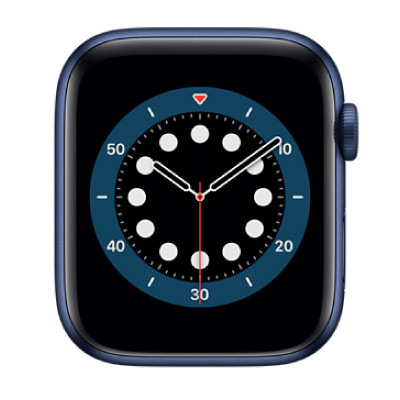 【バンド無し】Apple Watch Series6 44mm GPS+Cellularモデル M0GT3J/A A2376【ブルーアルミニウムケース】