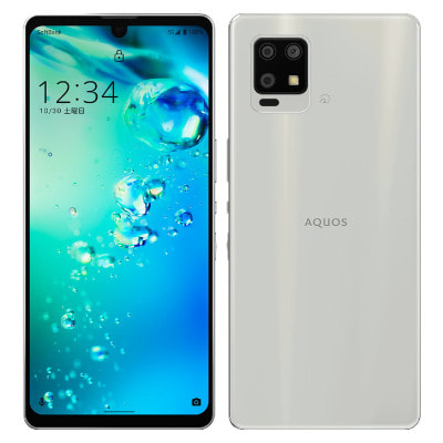 AQUOS zero6 SH-RM18 ホワイト【楽天版SIMフリー】|中古スマートフォン