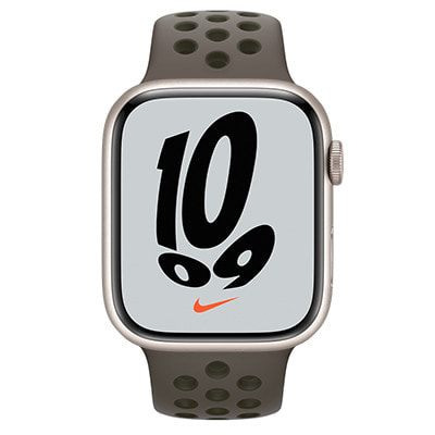 Apple Watch Nike Series7 45mm GPSモデル MKNW3J/A+ML8D3FE/A A2474