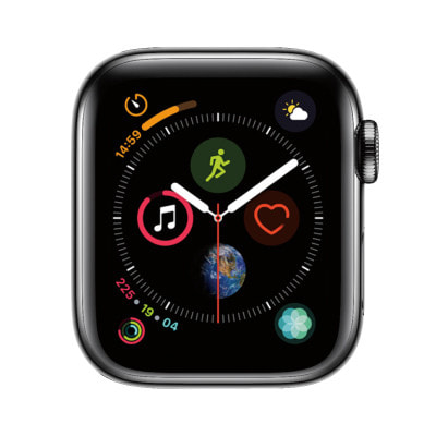 【バンド無し】Apple Watch Series4 40mm GPS+Cellularモデル MTVM2J/A  A2007【スペースブラックステンレススチールケース】