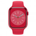 Apple Watch Series8 45mm GPSモデル MNP43J/A A2771【(PRODUCT)REDアルミニウムケース/(PRODUCT)REDスポーツバンド】
