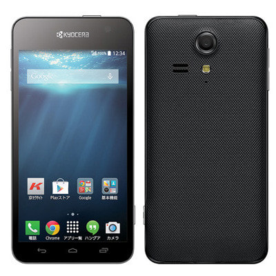 ネットワーク利用制限－】UQmobile KYOCERA KC-01 BLACK|中古