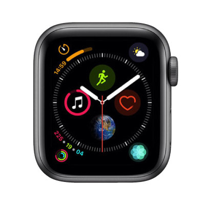 【バンド無し】Apple Watch Series4 40mm GPS+Cellularモデル MTVD2J/A  A2007【スペースグレイアルミニウムケース】