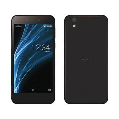 SIMロック解除済】Softbank AQUOS sense basic 702SH ブラック|中古スマートフォン格安販売の【イオシス】