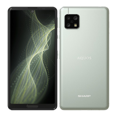 AQUOS sense5G SH-M17 オリーブシルバー 【国内版SIMフリー】|中古
