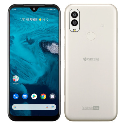 Android One S9 シルキーホワイト【Y!mobile版SIMフリー】|中古