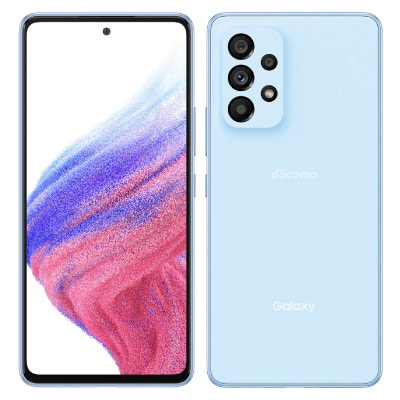 Galaxy A53 5G SC-53C オーサムブルー【docomo版 SIMフリー】|中古