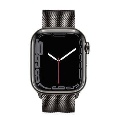 Apple Watch Series7 41mm GPS+Cellularモデル MKJ23J/A A2476【グラファイトステンレススチールケース/ グラファイトミラネーゼループ】|中古ウェアラブル端末格安販売の【イオシス】