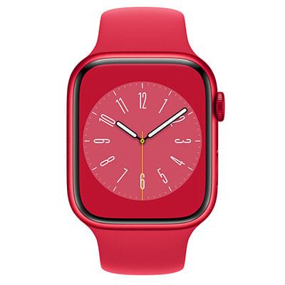 Apple Watch Series8 45mm GPS+Cellularモデル MNKA3J/A A2771【(PRODUCT)RED アルミニウムケース/(PRODUCT)REDスポーツバンド】|中古ウェアラブル端末格安販売の【イオシス】