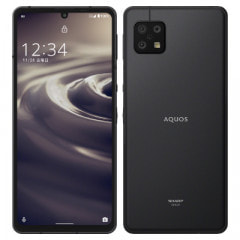 AQUOS sense6 SHG05 ブラック 【au版 SIMフリー】