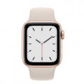 Apple Watch SE 40mm GPS+Cellularモデル MKQX3J/A A2355【ゴールドアルミニウムケース/スターライトスポーツバンド】