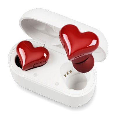 イオシス｜SoftBank SELECTION HeartBuds レッド TW-HEART-01