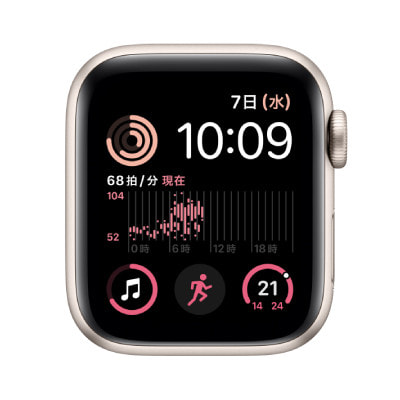 バンド無し】【第2世代】Apple Watch SE 40mm GPSモデル MNJP3J/A A2722【スターライトアルミニウムケース 】|中古ウェアラブル端末格安販売の【イオシス】