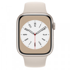 Apple Watch Series8 45mm GPSモデル MNP23J/A A2771【スターライトアルミニウムケース/スターライトスポーツバンド】