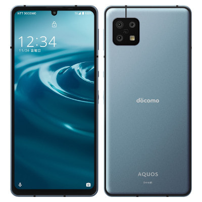 AQUOS sense6 SH-54B ブルーメタリック【docomo版 SIMフリー】|中古スマートフォン格安販売の【イオシス】