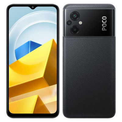 XIAOMI POCO M5 Dual-SIM Black【6GB/128GB 海外版SIMフリー】|中古