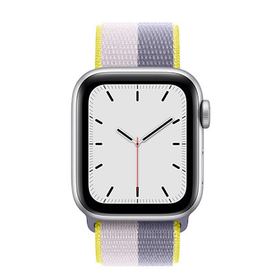 Apple Watch SE 40mm GPSモデル MKQ93J/A+MN5J3FE/A A2351【シルバー 