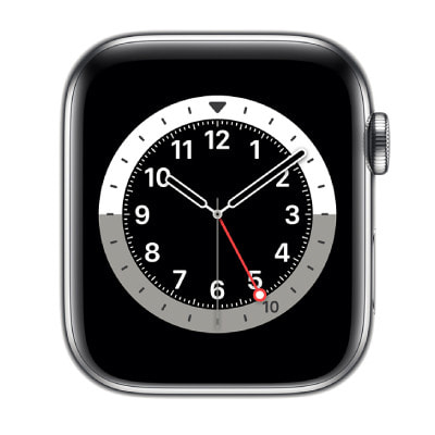 【バンド無し】Apple Watch Series6 44mm GPS+Cellularモデル M0GW3J/A  A2376【シルバーステンレススチールケース】