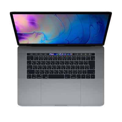 ノートPC APPLE MacBook Pro 2018 15inc MR932J/A MacBook Pro 15インチ MR932J/A Mid 2018 スペースグレイ【Core i7(2.2