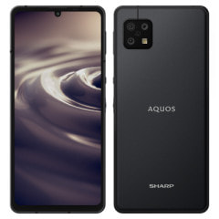 SHARP 【ネットワーク利用制限▲】AQUOS sense6s SHG07 ブラック【au版 SIMフリー】