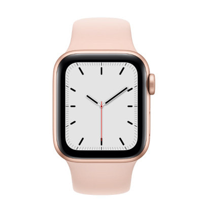 Apple Watch SE GPSモデル 40mm ピンクサンドスポーツバンド