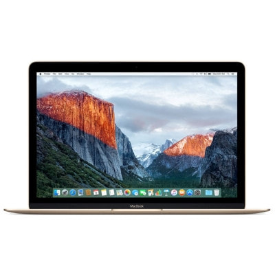 【ジャンク】MacBook 12インチ 2015 ゴールド MK4M2J/AノートPC