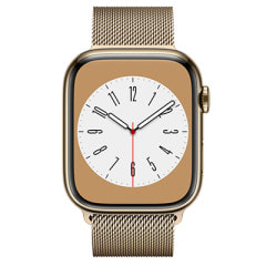 Apple Watch Series8 45mm GPS+Cellularモデル MNKQ3J/A A2775【ゴールドステンレススチールケース/ゴールドミラネーゼループ】