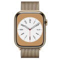 Apple Watch Series8 45mm GPS+Cellularモデル MNKQ3J/A A2775【ゴールドステンレススチールケース/ゴールドミラネーゼループ】
