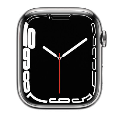 【バンド無し】Apple Watch Series7 45mm GPS+Cellularモデル MKJV3ZP/A  A2478【シルバーステンレススチールケース】