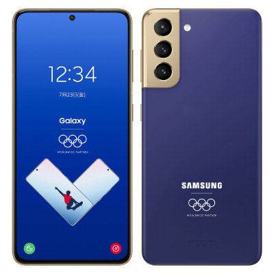 Galaxy S21 5G Olympic Games Athlete Edition SM-G991Q ファントム 