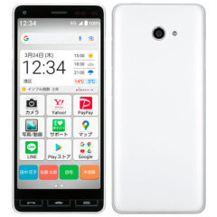 KYOCERA かんたんスマホ2+ A201KC ホワイト【Y!mobile版SIMフリー】