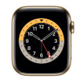【バンド無し】Apple Watch Series6 44mm GPS+Cellularモデル M09G3J/A A2376【ゴールドステンレススチールケース】