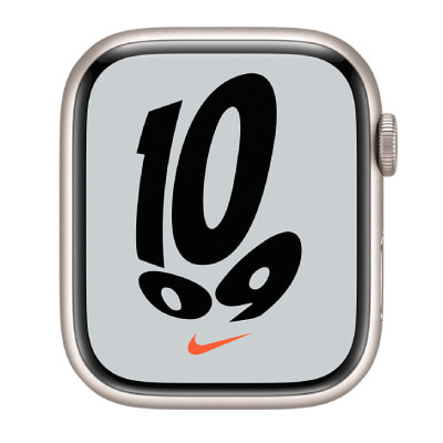 バンド無し】Apple Watch Nike Series7 45mm GPSモデル MKNA3J/A A2474【スターライト アルミニウムケース】|中古ウェアラブル端末格安販売の【イオシス】