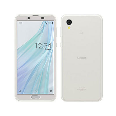 ☆UQmobile AQUOS sense 2 SHV43 シルクホワイト 新品 AQUOS sense2 SHV43 Silky White 【UQmobile版 SIMフリー】|中古