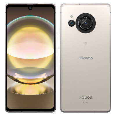 AQUOS R8 SH-52D クリーム 本体 AQUOS R8 SH-52D クリーム【docomo版SIMフリー】|中古スマートフォン