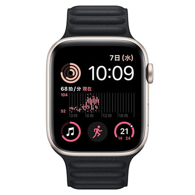 第2世代】Apple Watch SE 44mm GPSモデル MNLA3J/A+ML823FE/A A2723