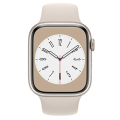 Apple Watch Series8 45mm GPSモデル MNP23J/A A2771【スターライトアルミニウムケース/スターライトスポーツバンド】