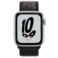 Apple Watch Nike SE 44mm GPSモデル MKQJ3J/A+ML343FE/A A2352【シルバーアルミニウムケース/ブラックNikeスポーツループ】