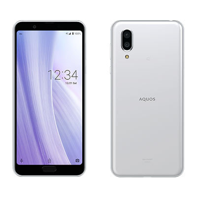 SIMロック解除済】au AQUOS sense3 plus SHV46 ホワイト|中古