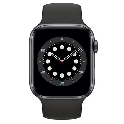 Apple Watch Series6 44mm GPSモデル M02F3J/A+MYT32FE/A A2292【スペースグレイ アルミニウムケース/ブラックソロループ(サイズ7)】|中古ウェアラブル端末格安販売の【イオシス】