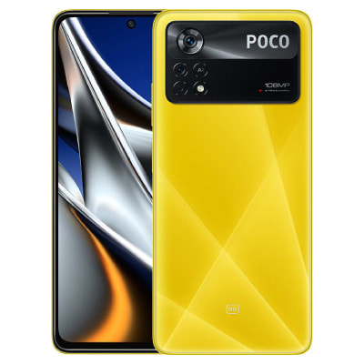 XIAOMI POCO X4 Pro 5G Dual-SIM Yellow【6GB/128GB 海外版SIM